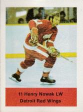 1974-75 NHL Action Stamps #NNO Henry Nowak Front