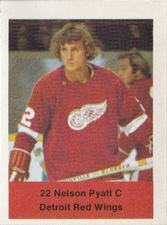 1974-75 NHL Action Stamps #NNO Nelson Pyatt Front
