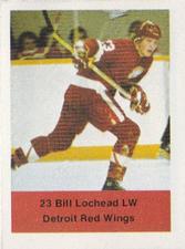 1974-75 NHL Action Stamps #NNO Bill Lochead Front