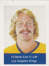 1974-75 NHL Action Stamps #NNO Gene Carr Front