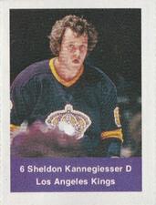 1974-75 NHL Action Stamps #NNO Sheldon Kannegiesser Front