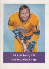 1974-75 NHL Action Stamps #NNO Bob Berry Front
