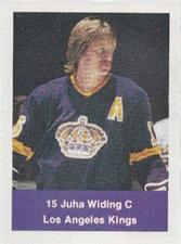 1974-75 NHL Action Stamps #NNO Juha Widing Front