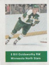 1974-75 NHL Action Stamps #NNO Bill Goldsworthy Front