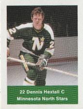 1974-75 NHL Action Stamps #NNO Dennis Hextall Front