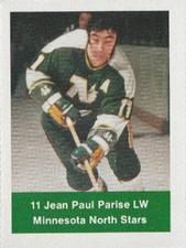 1974-75 NHL Action Stamps #NNO Jean-Paul Parise Front