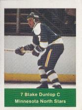 1974-75 NHL Action Stamps #NNO Blake Dunlop Front