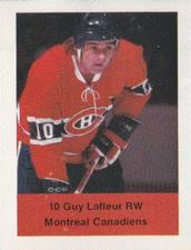 1974-75 NHL Action Stamps #NNO Guy Lafleur Front