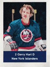 1974-75 NHL Action Stamps #NNO Gerry Hart Front