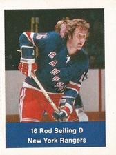 1974-75 NHL Action Stamps #NNO Rod Seiling Front