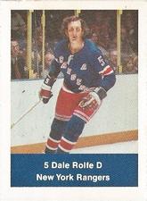 1974-75 NHL Action Stamps #NNO Dale Rolfe Front
