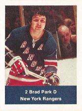 1974-75 NHL Action Stamps #NNO Brad Park Front