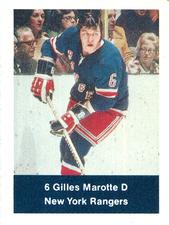 1974-75 NHL Action Stamps #NNO Gilles Marotte Front