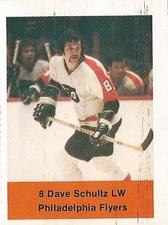 1974-75 NHL Action Stamps #NNO Dave Schultz Front