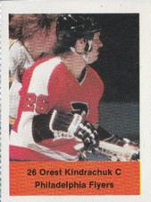 1974-75 NHL Action Stamps #NNO Orest Kindrachuk Front