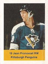 1974-75 NHL Action Stamps #NNO Jean Pronovost Front