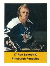 1974-75 NHL Action Stamps #NNO Ron Schock Front