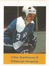 1974-75 NHL Action Stamps #NNO Ron Stackhouse Front