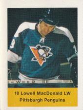 1974-75 NHL Action Stamps #NNO Lowell MacDonald Front