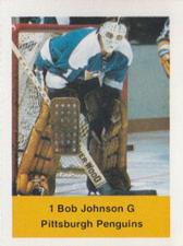 1974-75 NHL Action Stamps #NNO Bob Johnson Front