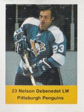 1974-75 NHL Action Stamps #NNO Nelson Debenedet Front