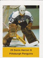 1974-75 NHL Action Stamps #NNO Denis Herron Front