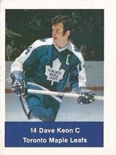 1974-75 NHL Action Stamps #NNO Dave Keon Front