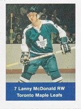 1974-75 NHL Action Stamps #NNO Lanny McDonald Front