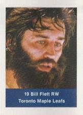 1974-75 NHL Action Stamps #NNO Bill Flett Front