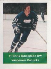 1974-75 NHL Action Stamps #NNO Chris Oddleifson Front