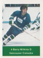 1974-75 NHL Action Stamps #NNO Barry Wilkins Front