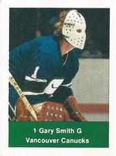 1974-75 NHL Action Stamps #NNO Gary Smith Front