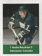 1974-75 NHL Action Stamps #NNO Andre Boudrias Front
