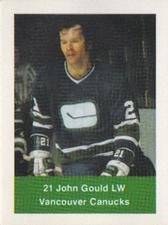 1974-75 NHL Action Stamps #NNO John Gould Front