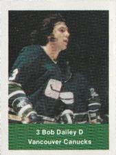 1974-75 NHL Action Stamps #NNO Bob Dailey Front