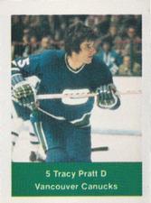 1974-75 NHL Action Stamps #NNO Tracy Pratt Front