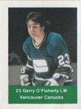 1974-75 NHL Action Stamps #NNO Gerry O'Flaherty Front
