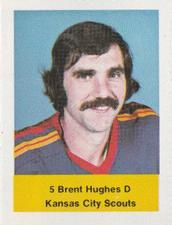 1974-75 NHL Action Stamps #NNO Brent Hughes Front
