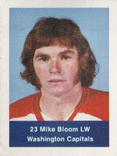 1974-75 NHL Action Stamps #NNO Mike Bloom Front