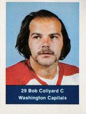 1974-75 NHL Action Stamps #NNO Bob Collyard Front