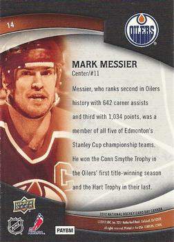 2012 Upper Deck National Hockey Card Day Canada #14 Mark Messier Back