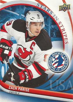 2012 Upper Deck National Hockey Card Day USA #10 Zach Parise Front