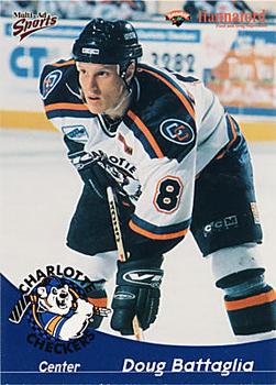 1998-99 Charlotte Checkers (ECHL) #3 Doug Battaglia Front