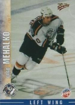 2000-01 Multi-Ad Charlotte Checkers (ECHL) #8 Brad Mehalko Front