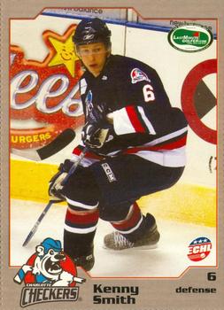 2006-07 Last Minute Golfer Charlotte Checkers (ECHL) #11 Kenny Smith Front