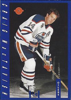 1991-92 IGA Edmonton Oilers #NNO Craig MacTavish Front