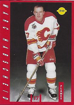 1991-92 IGA Calgary Flames #NNO Marc Habscheid Front