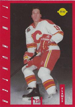 1991-92 IGA Calgary Flames #NNO Tim Hunter Front