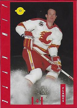 1991-92 IGA Calgary Flames #NNO Jim Kyte Front