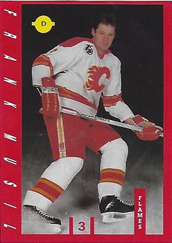 1991-92 IGA Calgary Flames #NNO Frank Musil Front